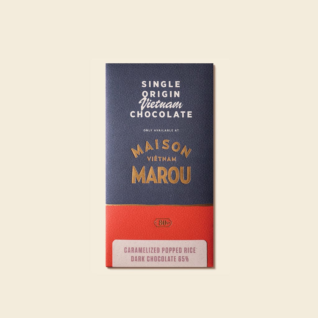 Maison Marou Schokolade:  Schokolade mit Puffreis Maison Marou 80G 