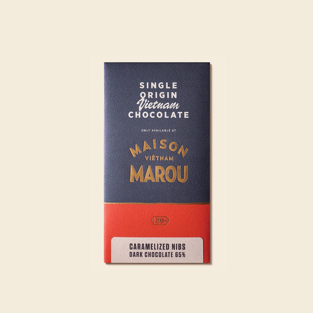 Maison Marou Schokolade:  Schokolade mit Kakaostücken und Zucker Maison Marou 80G 
