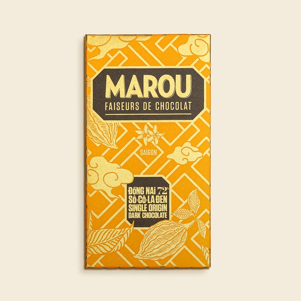 Socola Maison Marou: Socola Đồng Nai 72% Single Origin 80G Marou (ảnh 1) | Flosa