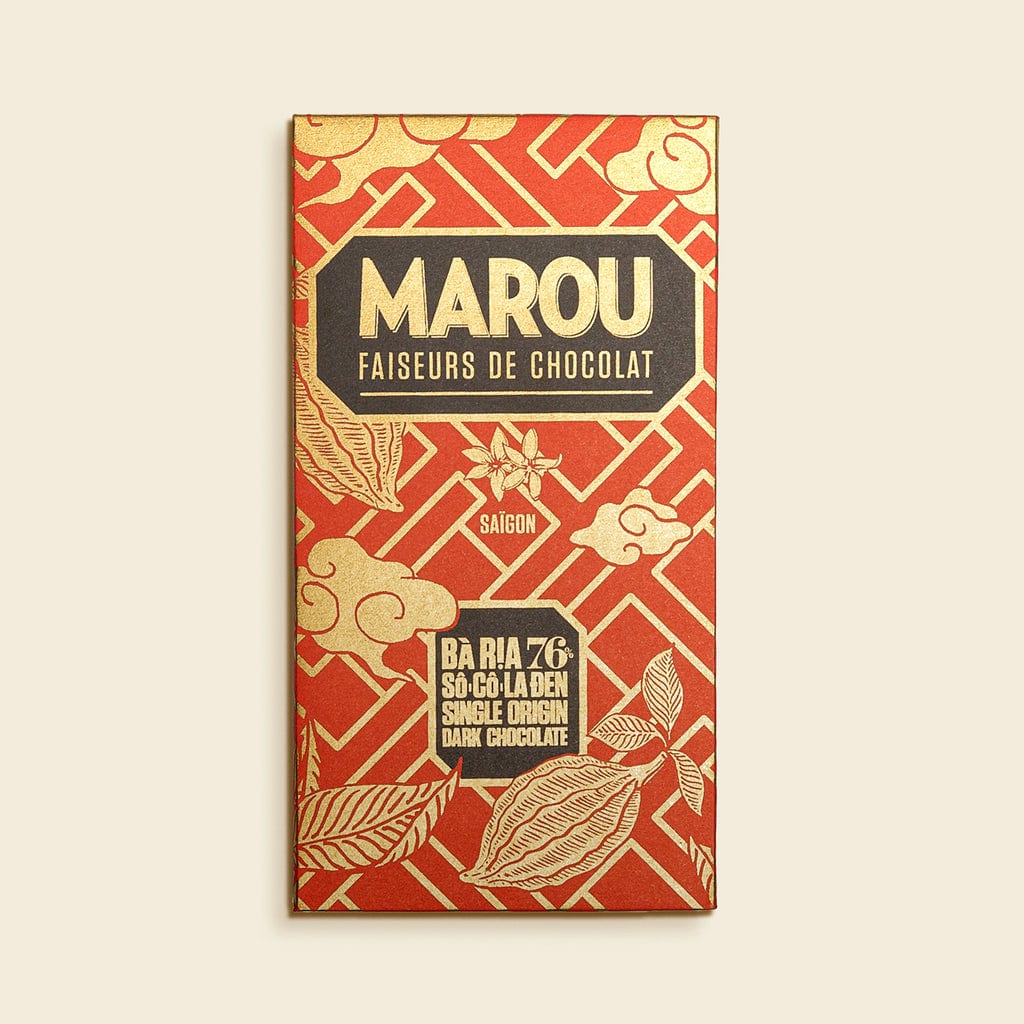Maison Marou Schokolade:  Schokolade Bà Rịa 76% Single Origin 80G Marou 