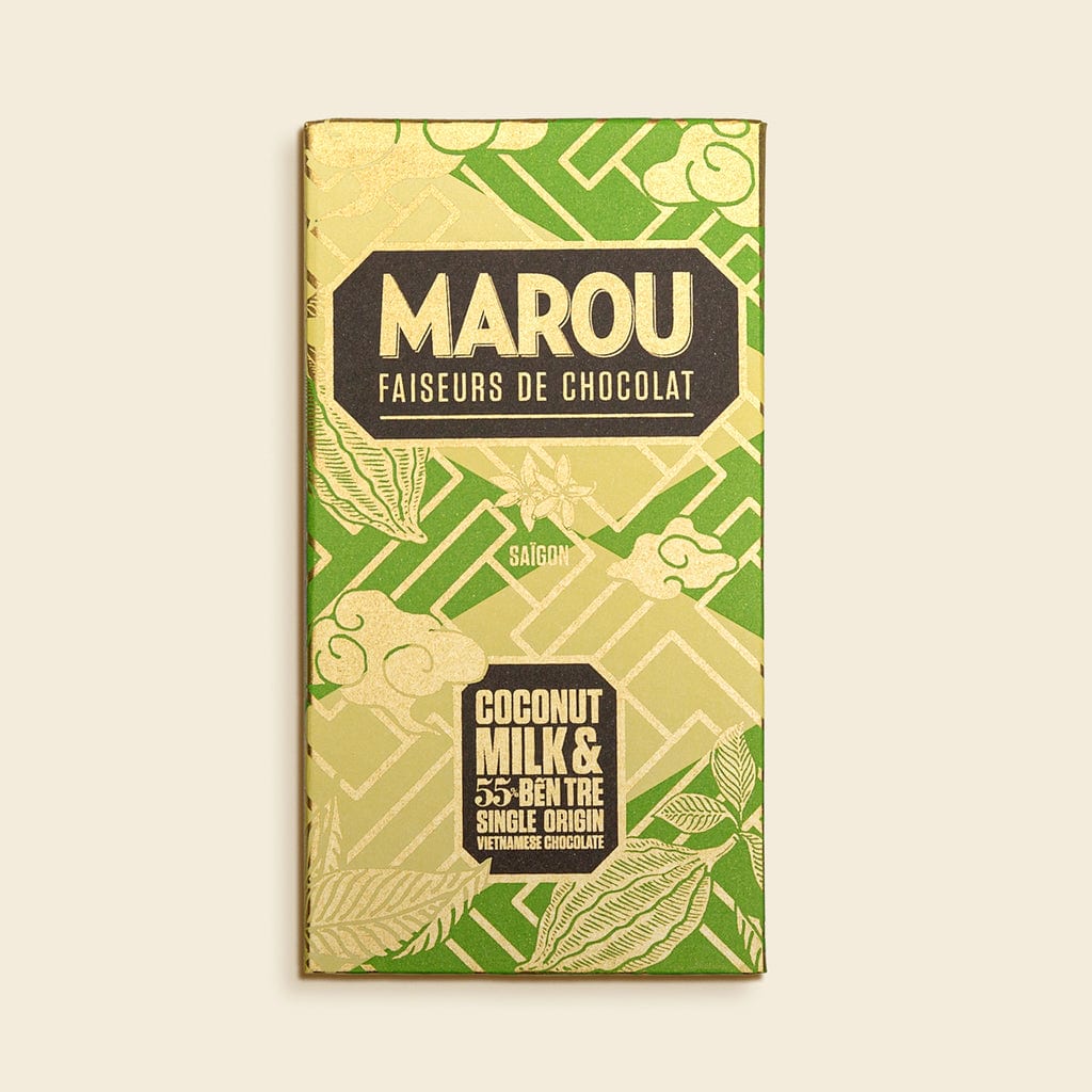 Maison Marou Schokolade:  Bến Tre 55% Schokolade mit Kokosmilch 80G Marou 