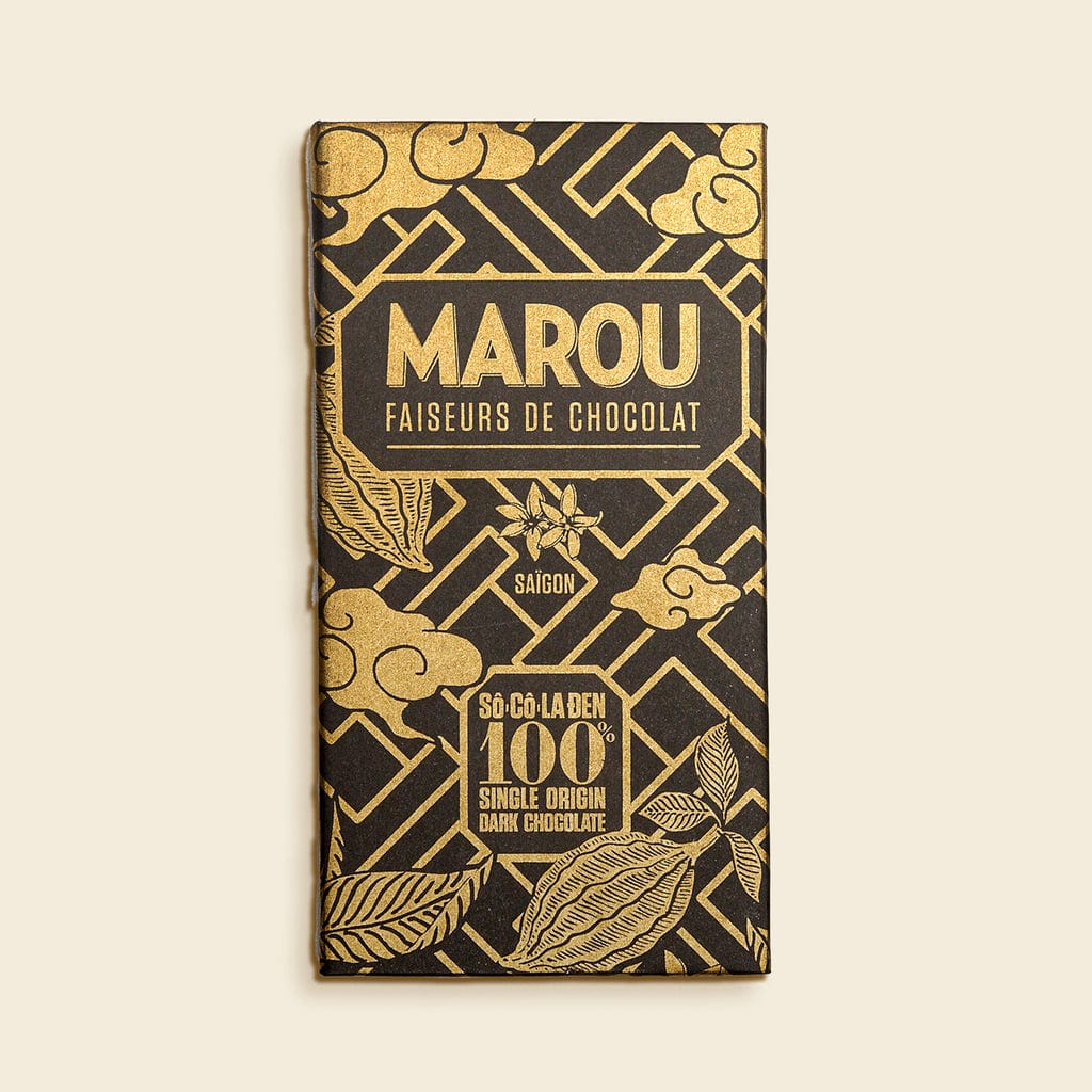Maison Marou Schokolade:  Vietnam 100% Zartbitterschokolade Marou 