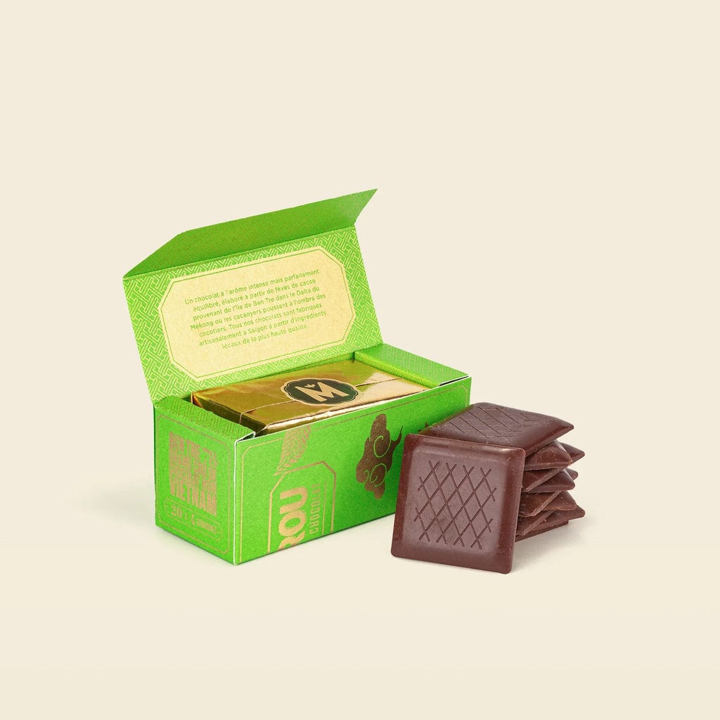 Maison Marou Schokolade:  Bến Tre 78% Schokoladenwürfel Single Origin (20X4G) Marou 