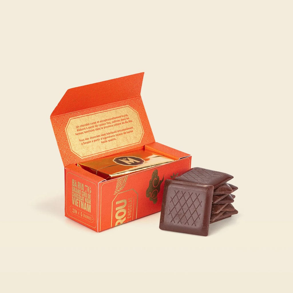 Maison Marou Schokolade:  Bà Rịa 76% Schokoladenwürfel Single Origin (20X4G) Marou 