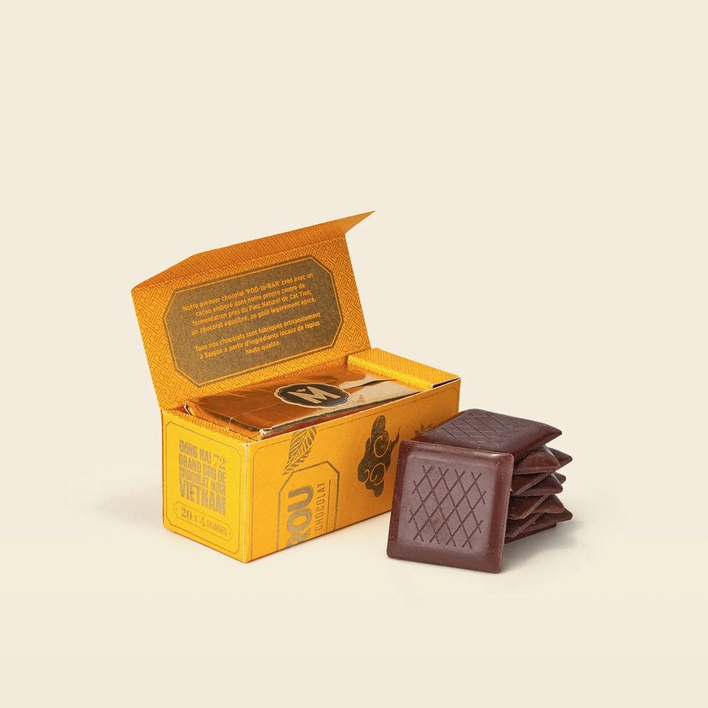 Maison Marou Schokolade:  Đồng Nai 72% Schokoladenwürfel Single Origin (20X4G) Marou 