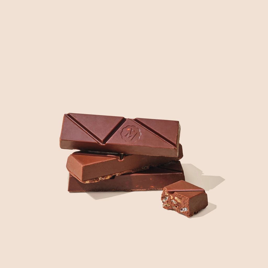 Maison Marou Schokolade:  Marou Bar: 53% Zartbitterschokolade mit Kokosmilch & Puffreis 35G 