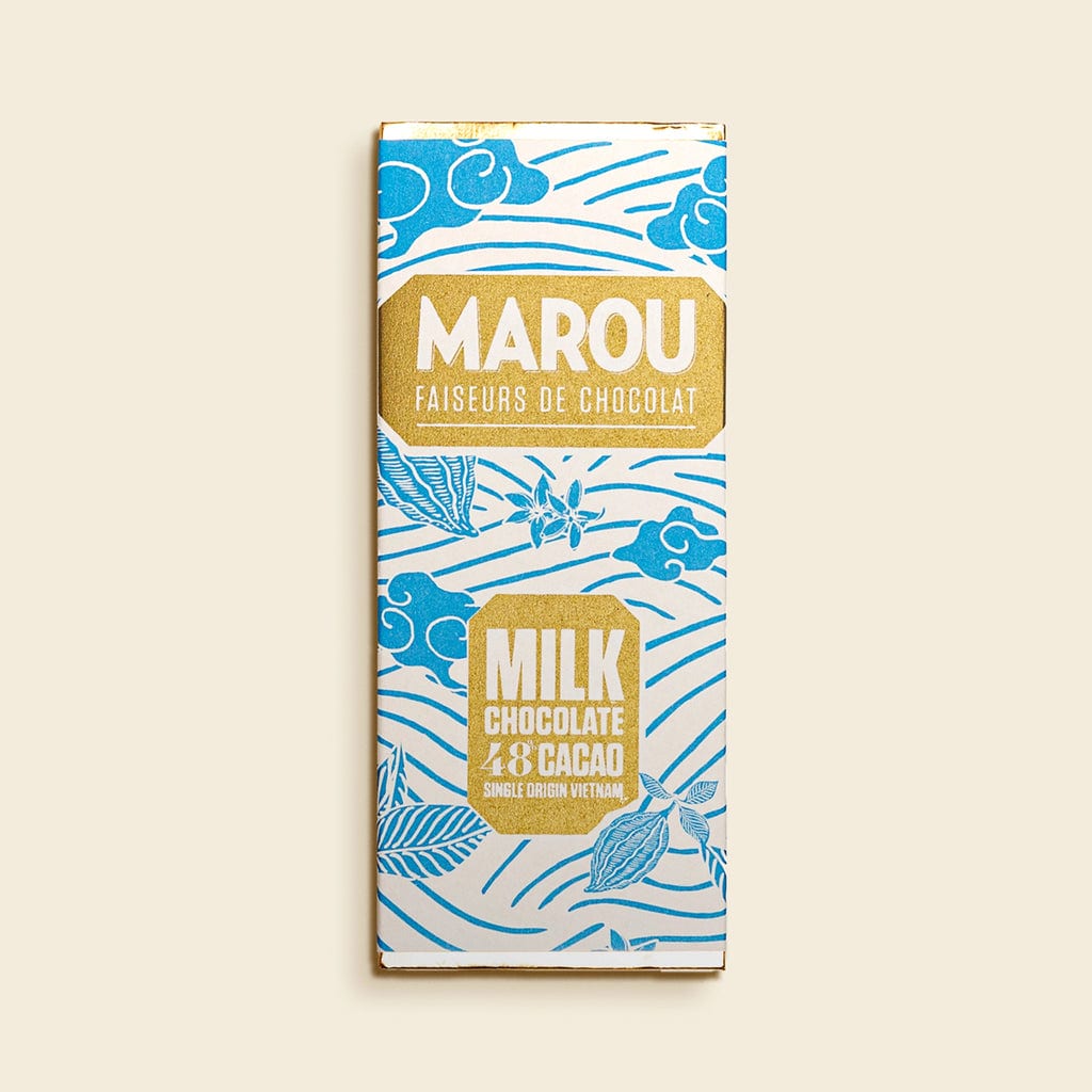 Maison Marou Schokolade:  Milchschokolade 48% Kakao 24G Marou 