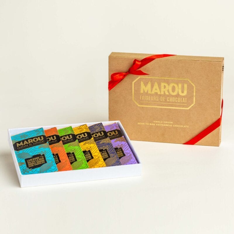  Hộp Quà 6 Thanh Single Origin 24G Marou 