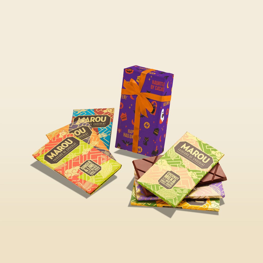 Maison Marou 巧克力:  6根越南風味巧克力80G Marou - 萬聖節版 