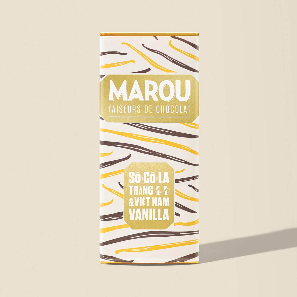 Socola Maison Marou: Socola Trắng Vanilla 44% 24G Marou (ảnh 1) | Flosa
