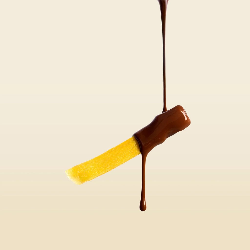 Maison Marou Schokolade:  Getrocknete Mango in 65% Zartbitterschokolade Marou 