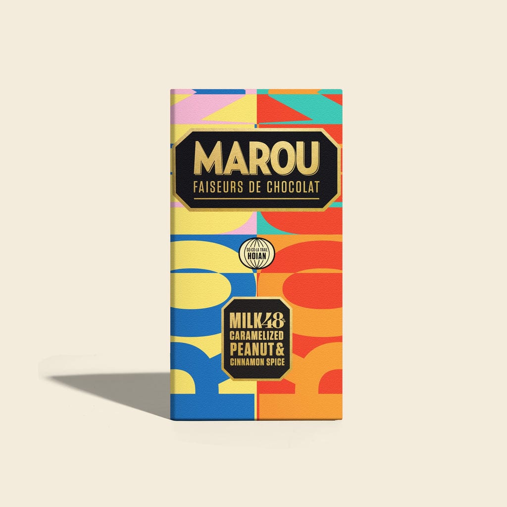 Maison Marou 巧克力:  牛奶巧克力48%花生焦糖肉桂Marou - 巧克力Trail版 