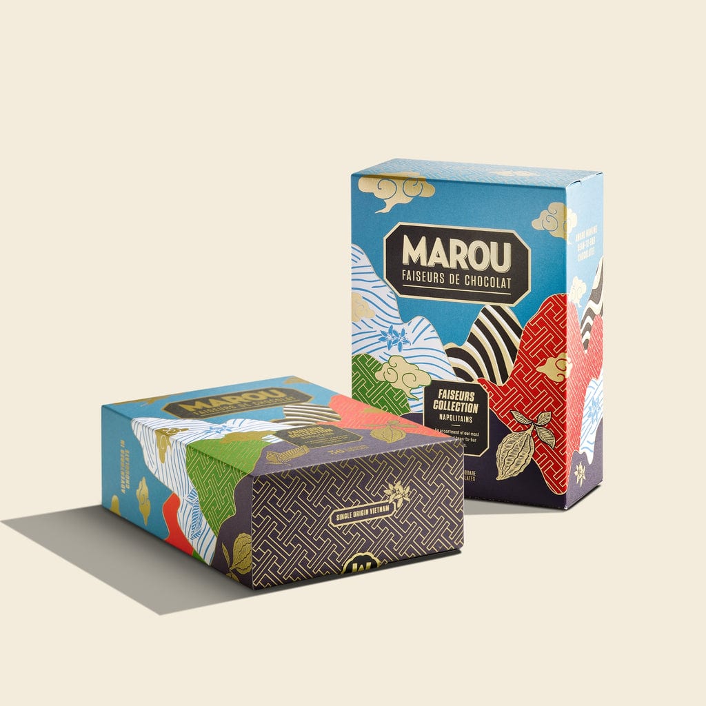 Maison Marou 巧克力:  36片Napolitain巧克力The Faiseurs Collection禮盒Marou 