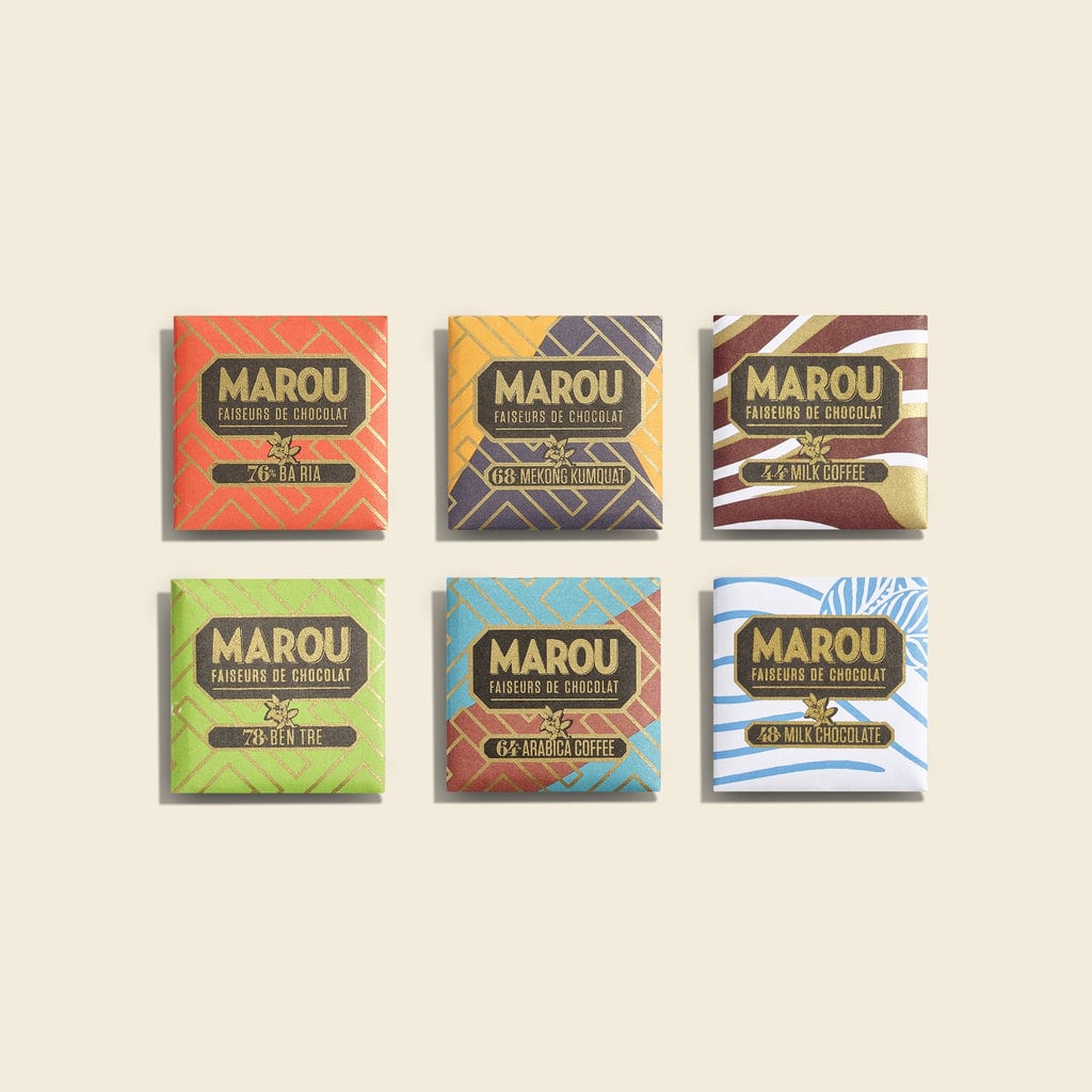  Hộp Quà Socola The Faiseurs Collection Napolitain Hộp 36 Miếng Marou 