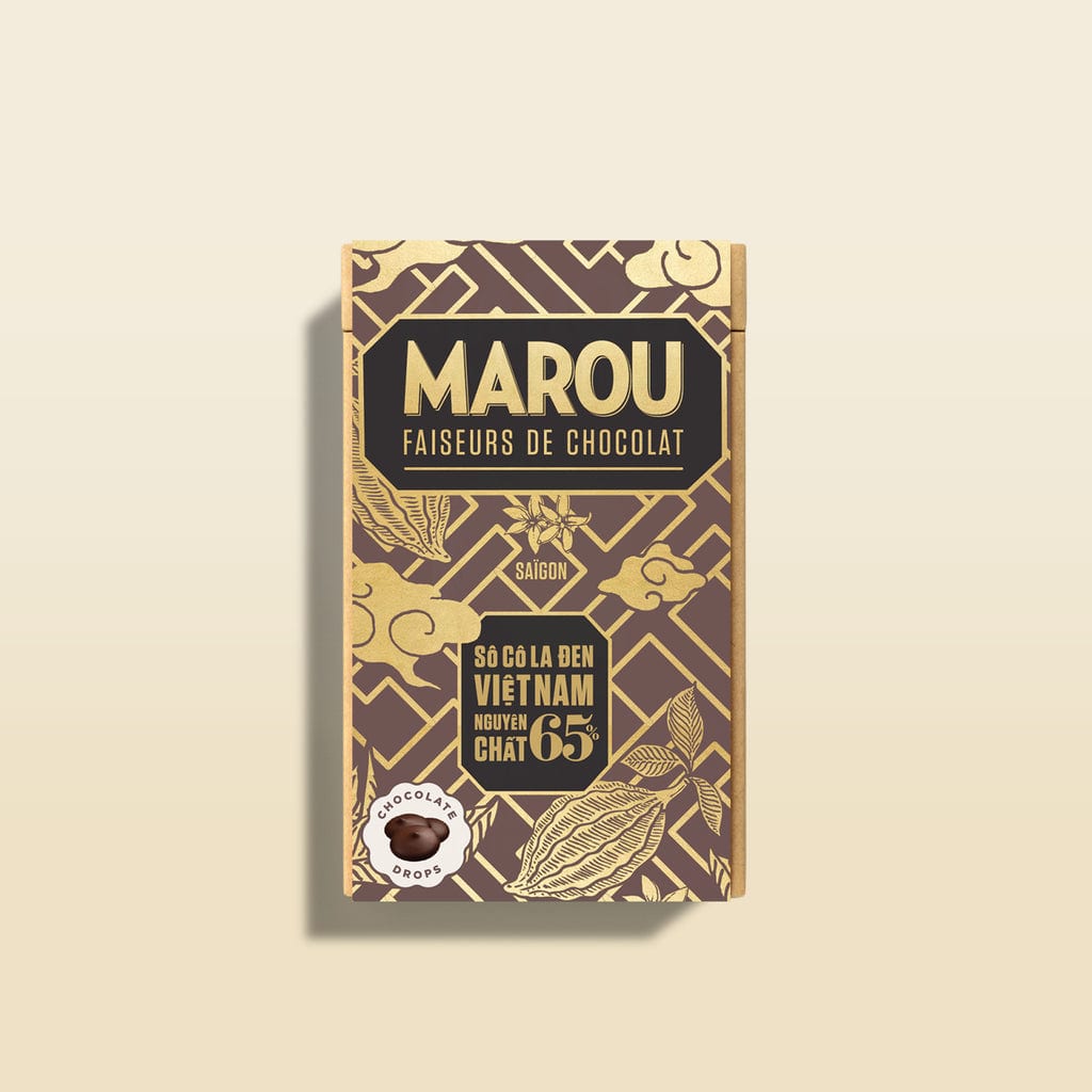Maison Marou 초콜릿:  65% 베트남 순수 다크 초콜릿 볼 마루 