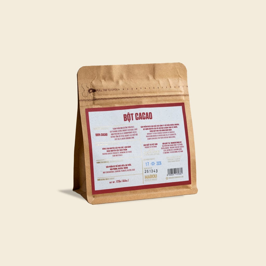  Bột Cacao Dạng Túi Marou 