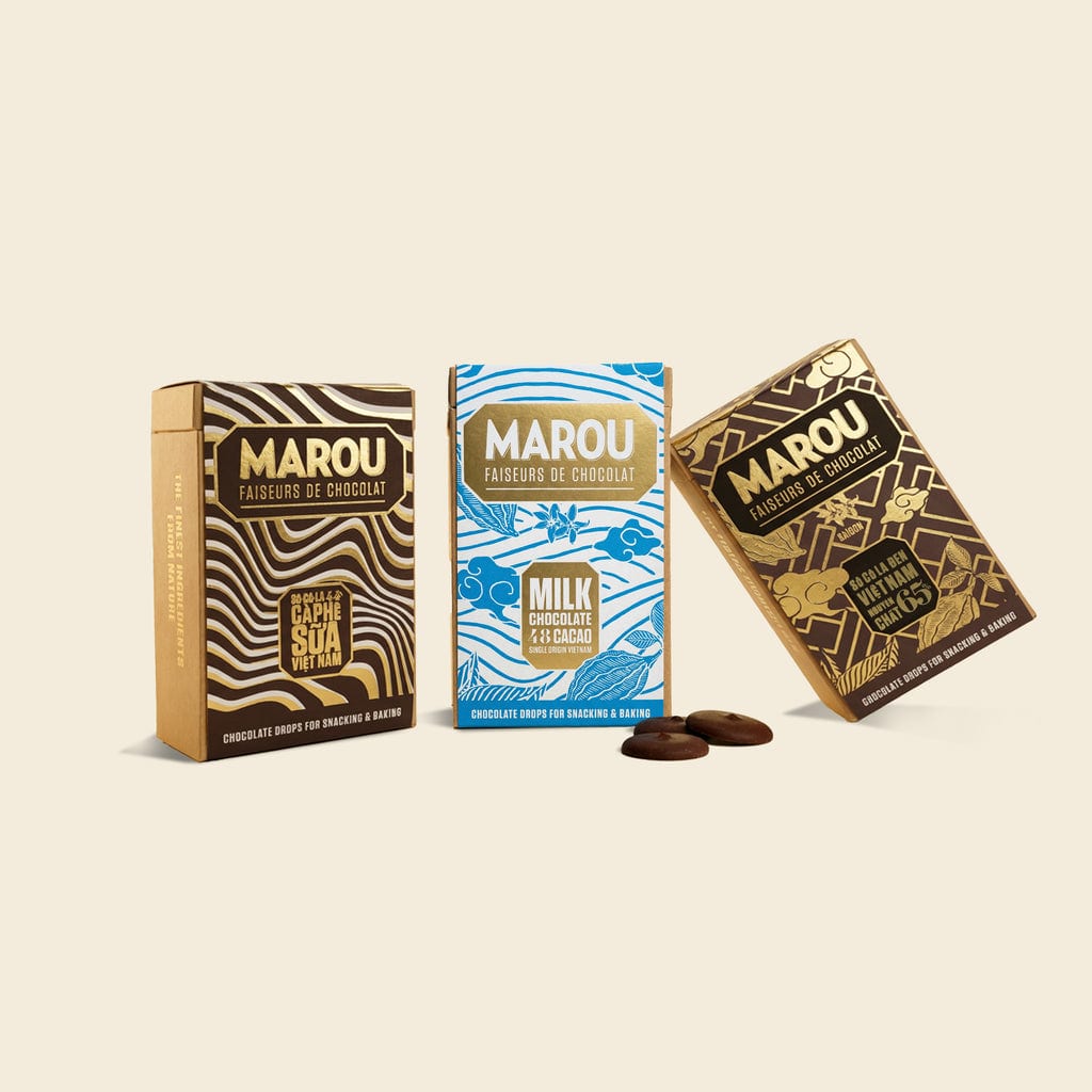 Maison Marou 초콜릿:  3개 세트 초콜릿 볼 마루 
