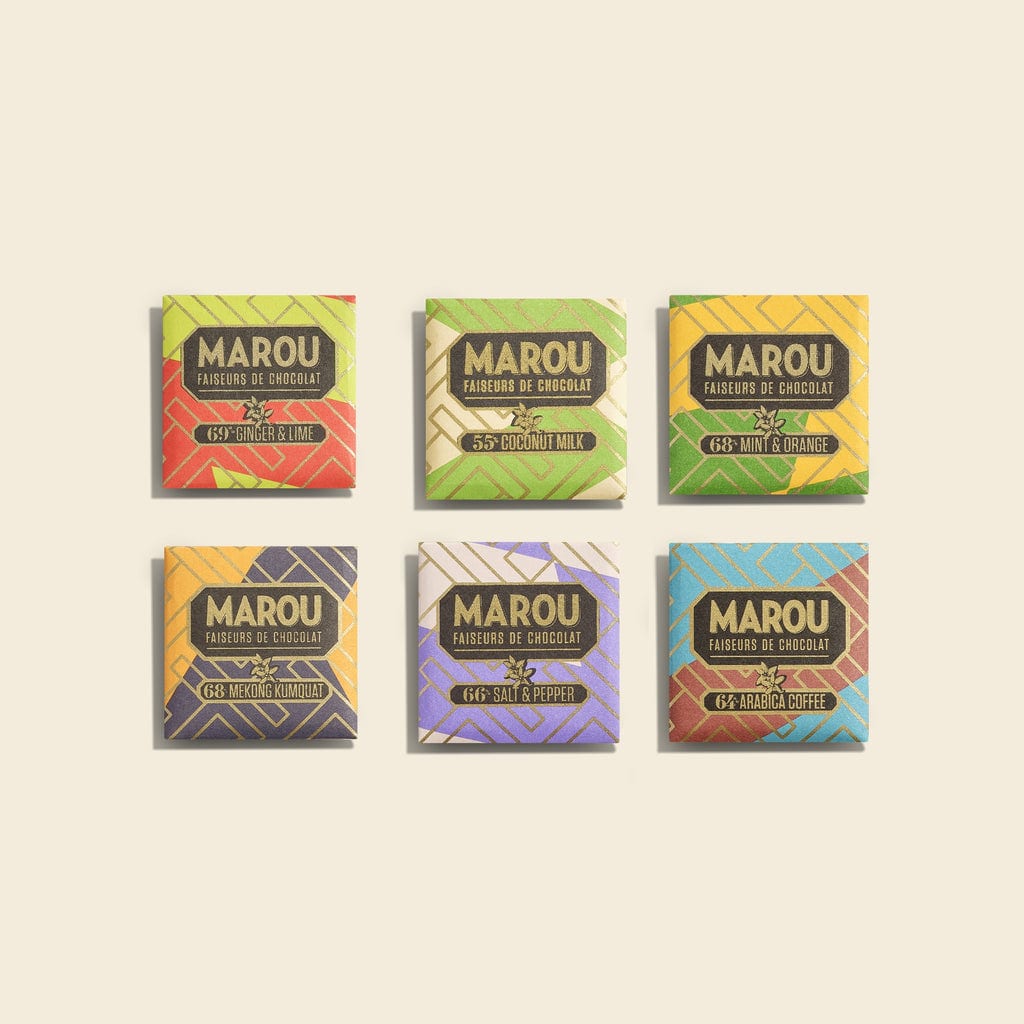  Hộp Quà Socola Hương Vị Việt Napolitain Hộp 36 Miếng Marou 