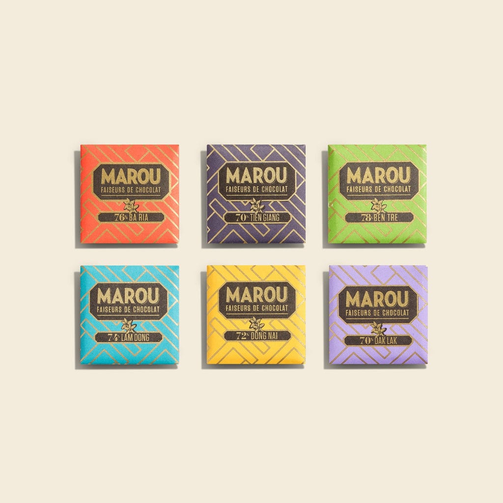  Hộp Quà Socola Single Origin Napolitain Hộp 36 Miếng Marou 