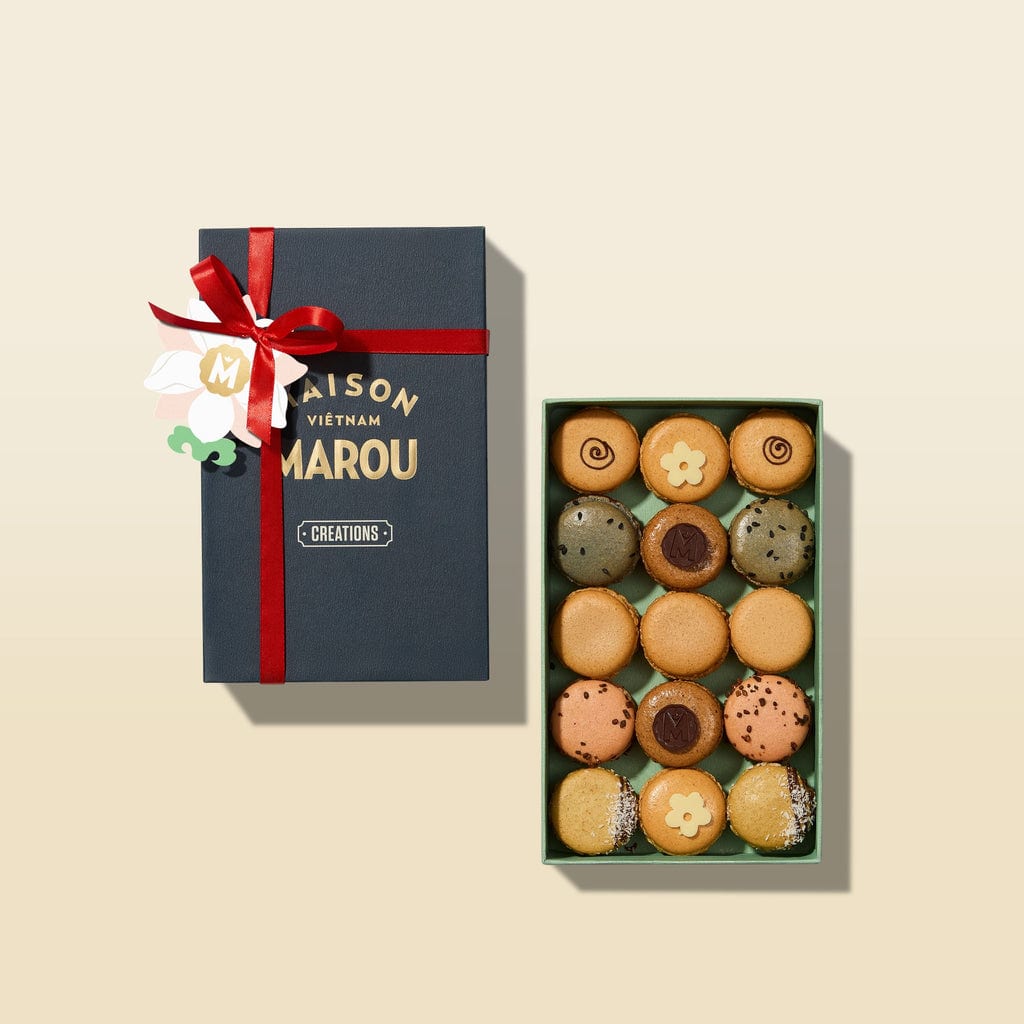 Maison Marou 초콜릿:  여성의 날 기념 마카롱 15개 세트 Marou 