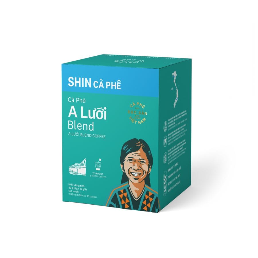 Shin 咖啡:  深咖啡網袋混合 - 10包盒裝 