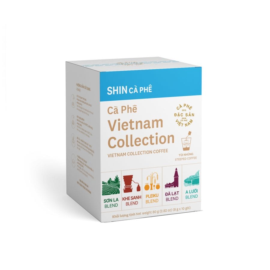 Shin 咖啡:  深咖啡越南系列網袋 - 10包盒裝 