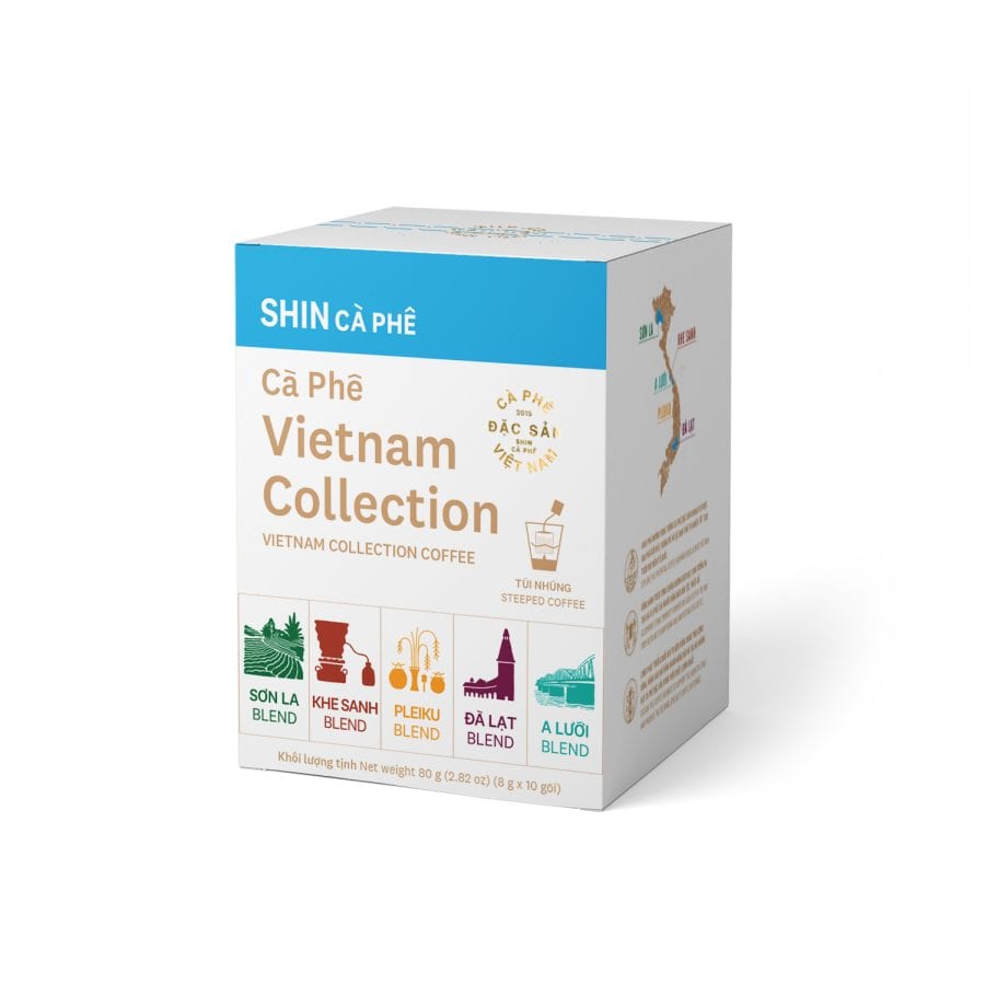 Shin 咖啡:  深咖啡越南系列網袋 - 10包盒裝 