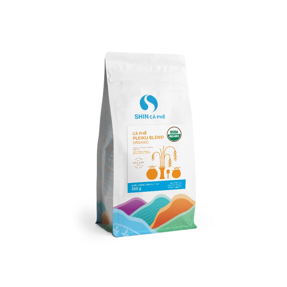  普樂庫有機混合手衝咖啡 250克 (Shin咖啡) 
