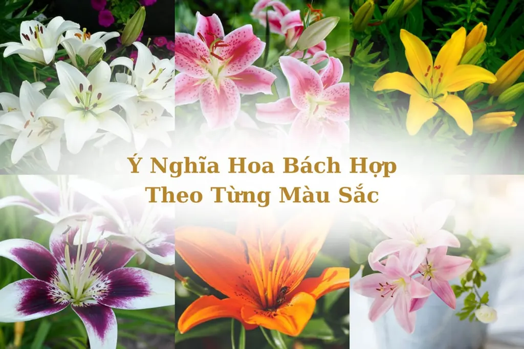 Ý nghĩa hoa bách hợp theo màu sắc, cách phân biệt, trồng và chăm sóc tại nhà