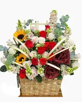  Giỏ Hoa Sắc Màu - HG86 