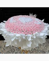  Bó Hoa Hồng Sáp Tiểu Thư - HST43 - Hoa 8/3 Đẹp 