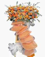  Kệ Hoa Khai Trương Thành Công Rực Cháy - HCM72 