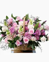  Giỏ Hoa Tím Mộng Mơ - HG44 