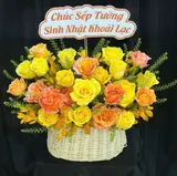  Giỏ Hoa Nắng Mật Ngọt - HG101 