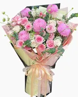  Bó Hoa Hồng Tâm - HBD336 