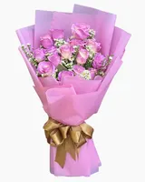  Bó Hoa Hồng Thắm - HBD366 