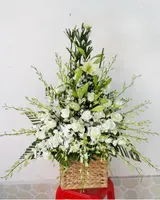  Giỏ Hoa Tươi Khoảng Lặng - GHV12 