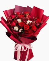  Bó Hoa Đỏ Say - HBD368 
