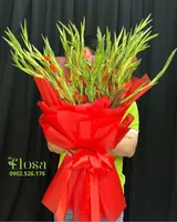  Bó Hoa Dên Đỏ- HBD323 