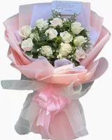  Bó Hoa Pastel Gentle Pink - HBD270 