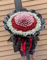  Bó Hoa Trái Tim Đam Mê - Hoa 20/10 - HT93 