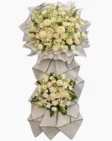  Vòng Hoa Bạch Cúc Tưởng Niệm - HTL204 