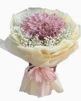  Bó Hoa Nụ Hôn Màu Tím - Hoa 20/10 - HBT87 