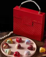  Hộp Chocolate Chanel Đỏ- HCCL12 - Quà Tặng 14/2 