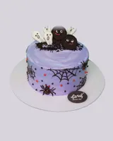  Givral ハロウィンケーキ クモの巣 