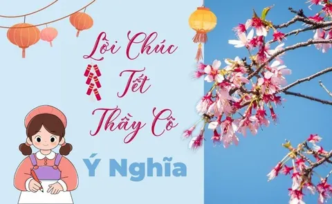 Tết greetings for teachers