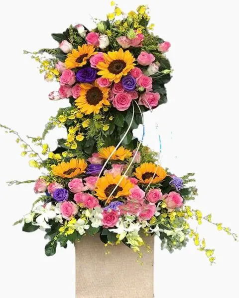 New Day Sunshine Flower Box - HCH112