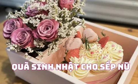 30 Quà tặng sinh nhật sếp nữ cao cấp sang trọng, ý nghĩa độc đáo