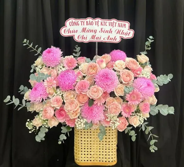 Hộp Hoa Tươi: Hoa Hộp Giai Điệu Ngọt Ngào - HH214 | Flosa