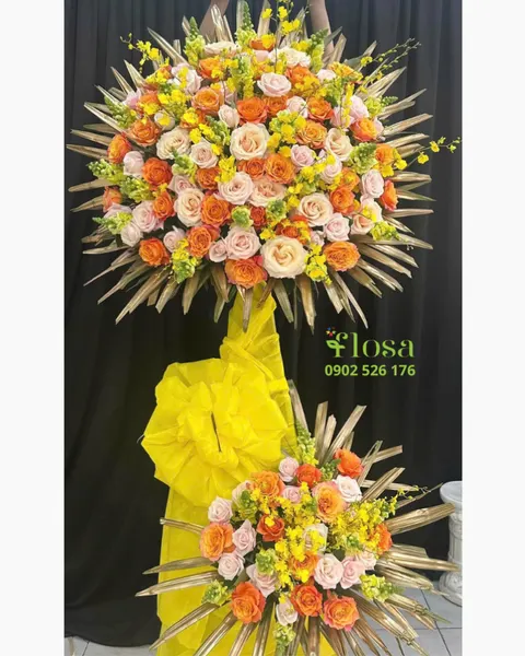 Hoa Chúc Mừng: Hương Cam Ngọt Ngào  - HCM84 | Flosa